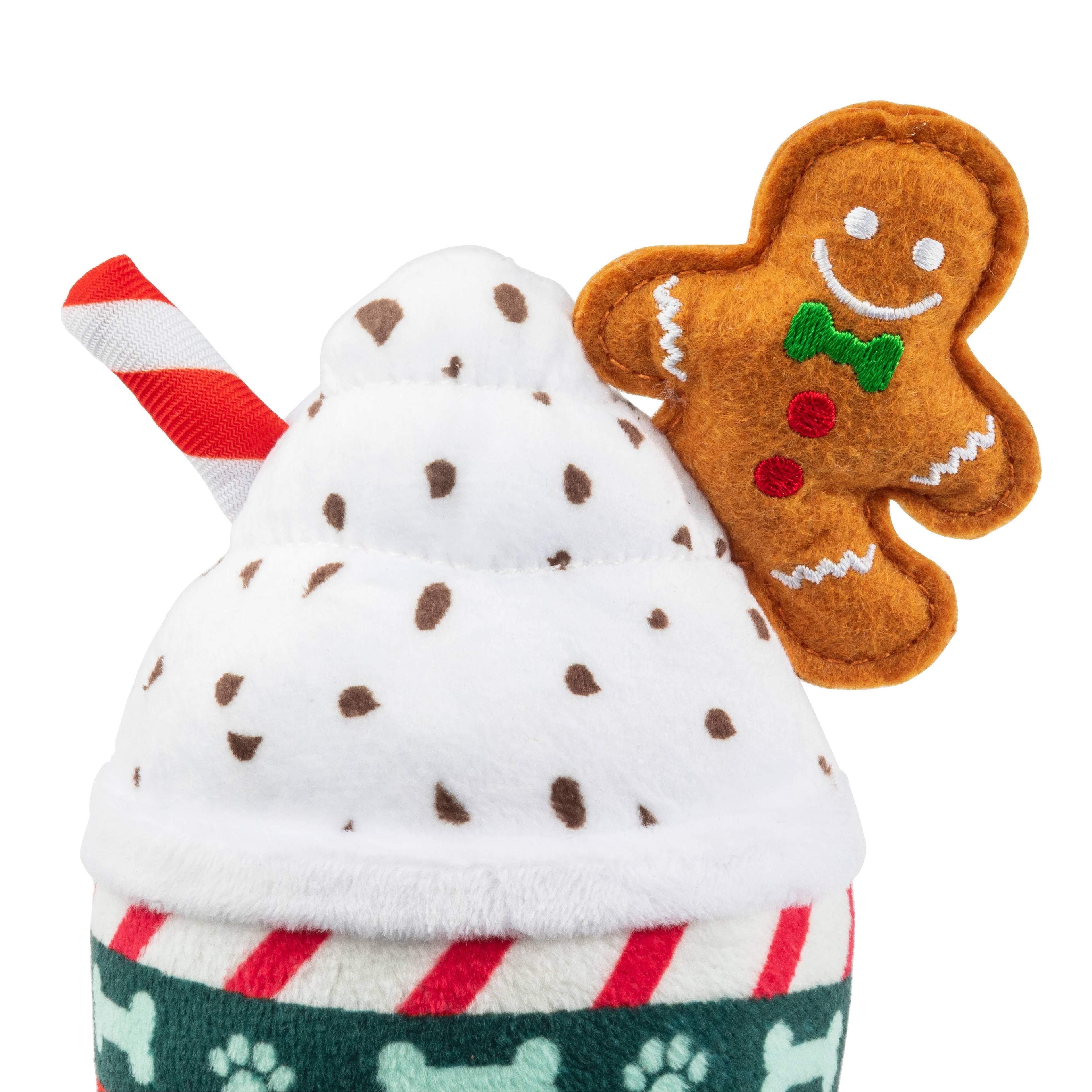 Ginger Bark Latte Stocking Stuffers Christmas Dog Toys - The Bougie Pet Boutique