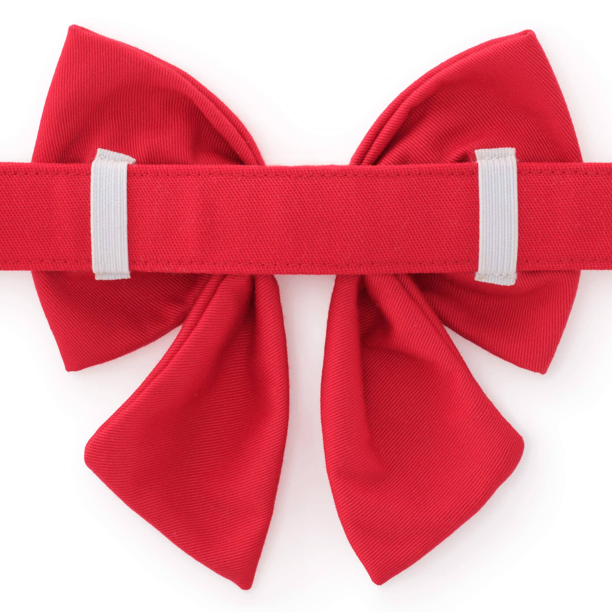 Hearts Embroidered Lady Dog Bow - The Bougie Pet Boutique