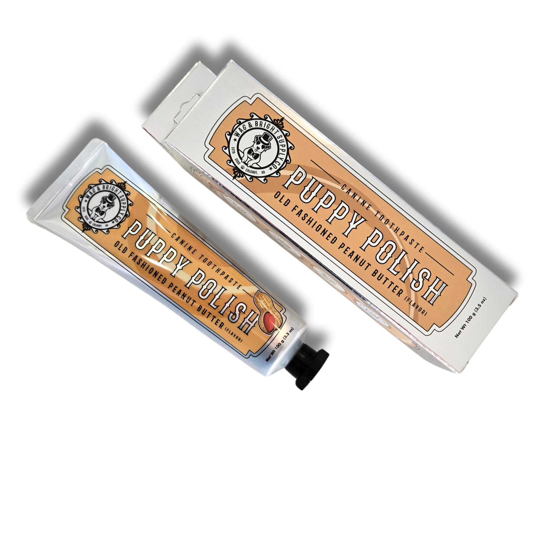 Puppy Polish Toothpaste - Old Fashioned Peanut Butter - The Bougie Pet Boutique