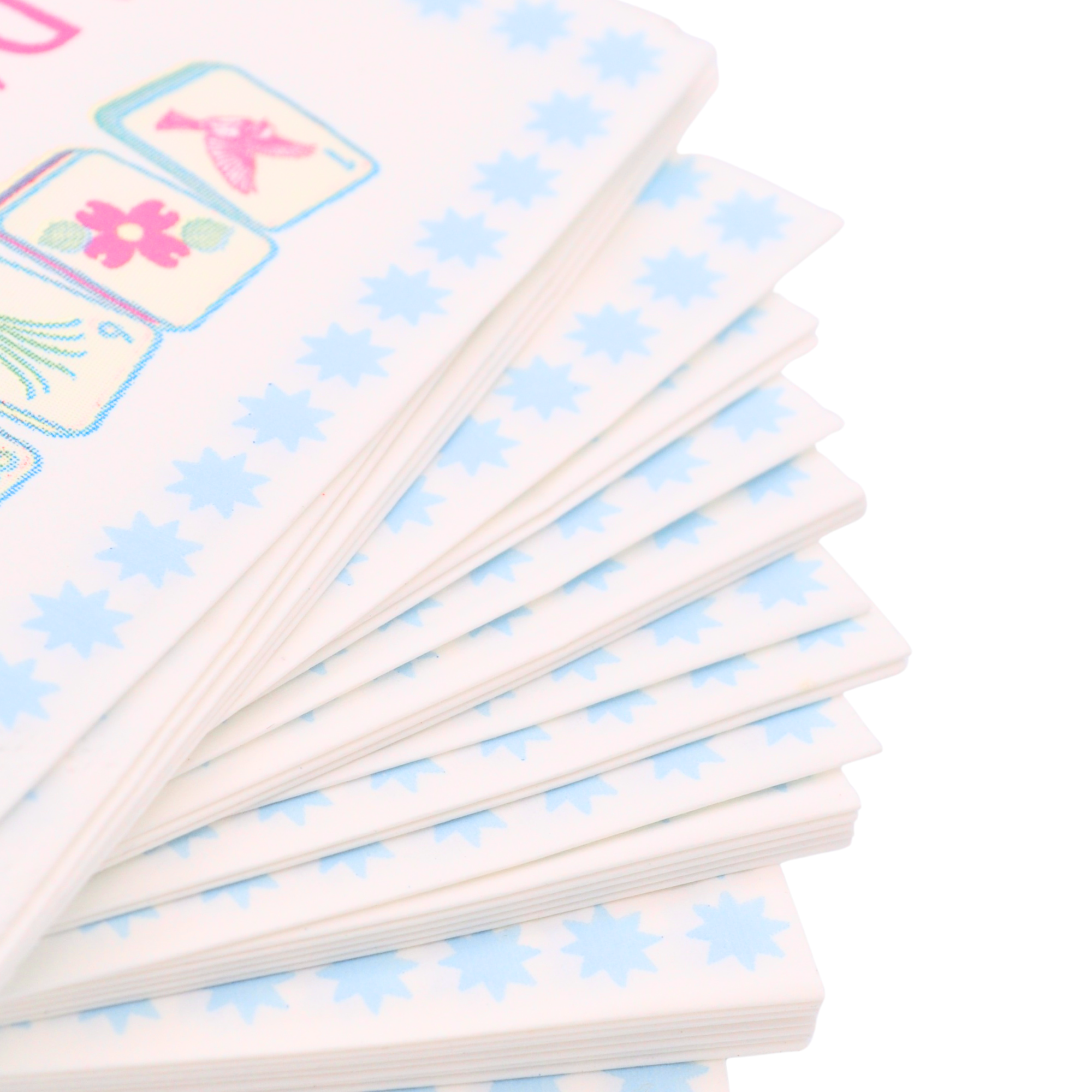 "Day Without Mahjong" Cocktail Napkins Middle & Main Mahjong