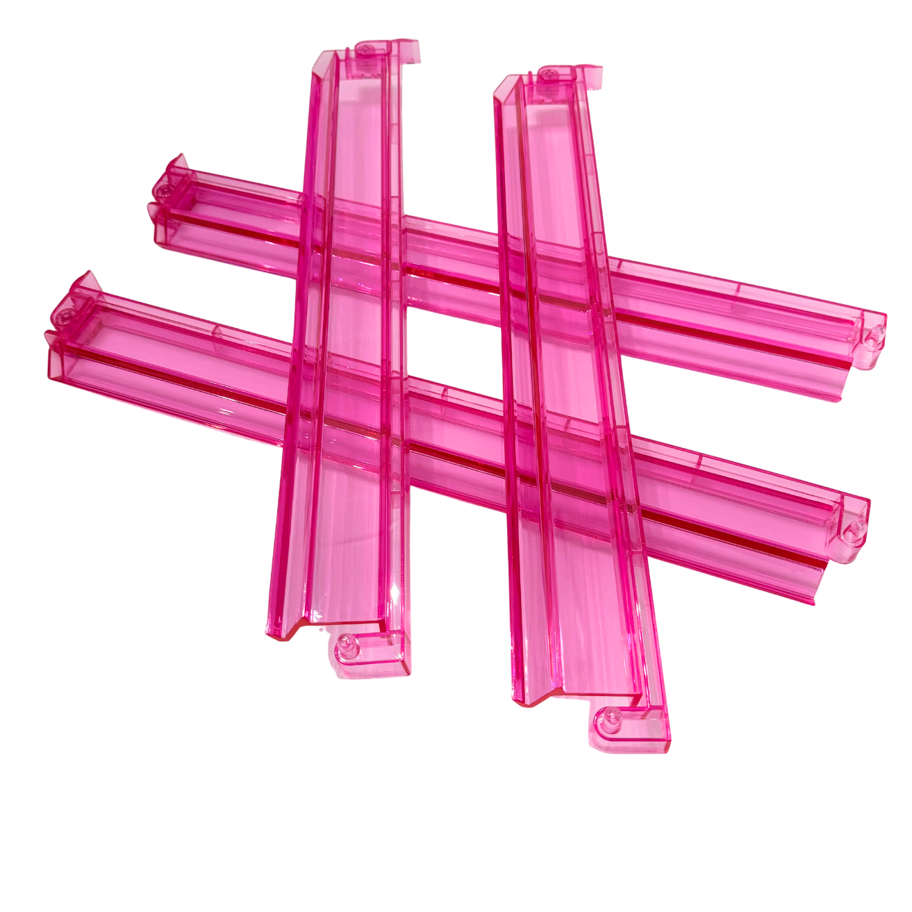 Pink Mahjong Rack and Pusher Set Mahjong Studios