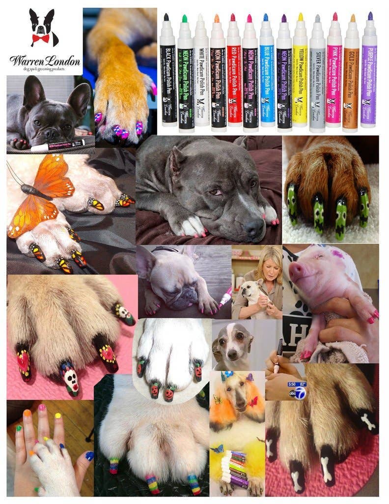 Pawdicure Nail Polish Pen - Quick Dry - 13 Colors - The Bougie Pet Boutique