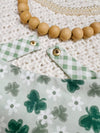 Clovers Reversible Dog Bandana, Spring Flower Pet Scarf snap - The Bougie Pet Boutique