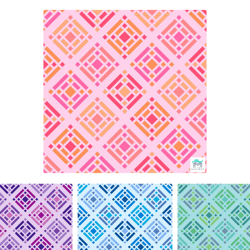 MAHJONG MAT  |  Brightside  |  33" x 33" My Fair Mahjong