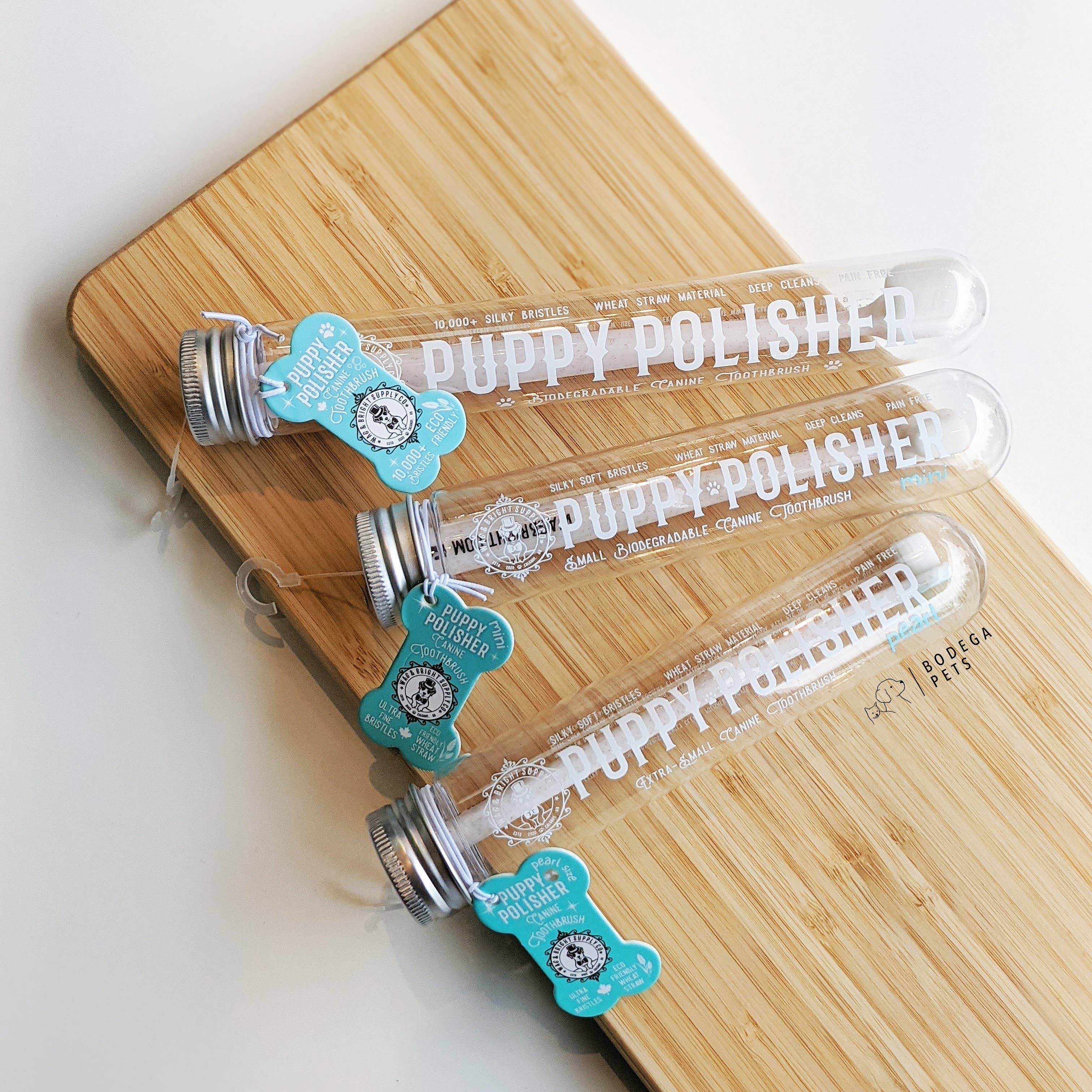 Puppy Polisher Eco Toothbrush - (Medium) - The Bougie Pet Boutique