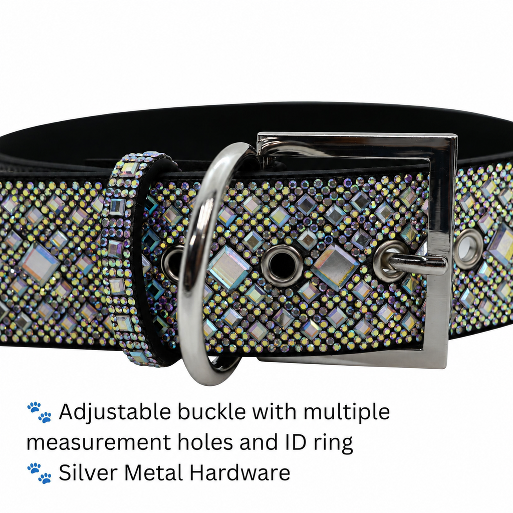Light Pink Rhinestone Dog Collar Dog Collar World