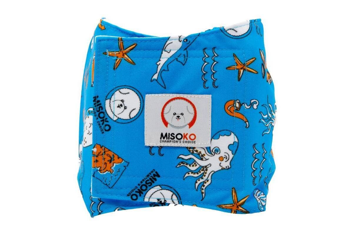 Leakproof & Ultra Absorbent Reusable Male Dog Belly Bands, 3 Pack KIKA USA