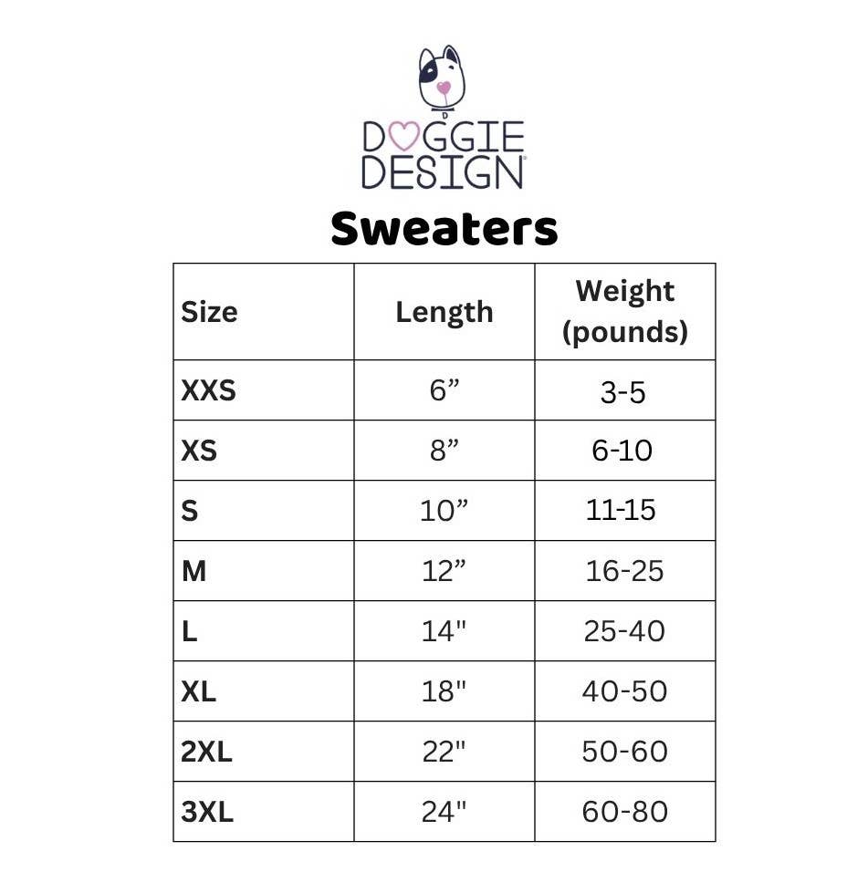 Combed Cotton Snowflake and Hearts Dog Sweater - Pink