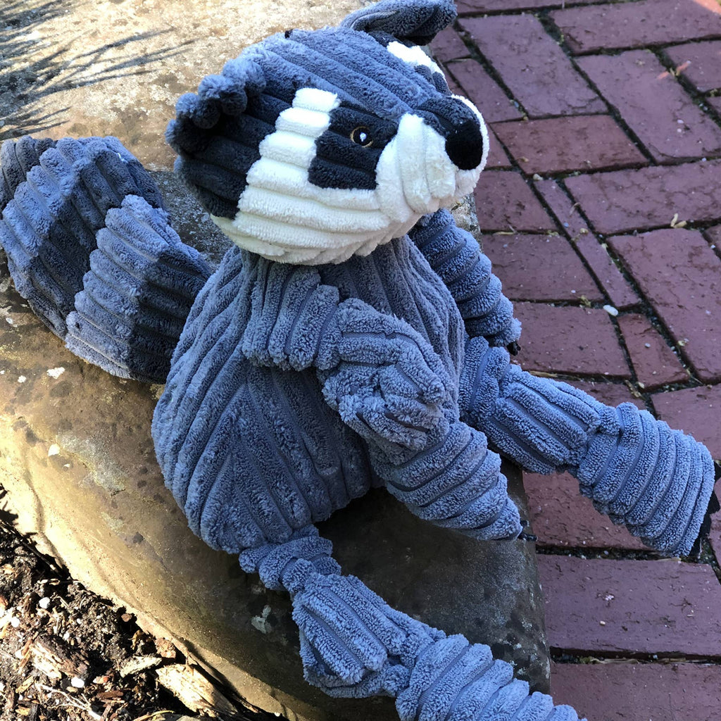 Reggie Raccoon Knottie® Plush Dog Toy HuggleGroup