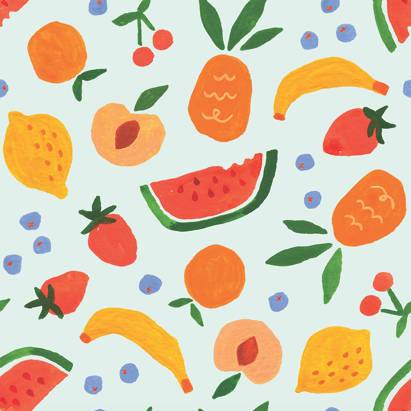 Fruit Salad Summer Dog Collar - The Bougie Pet Boutique