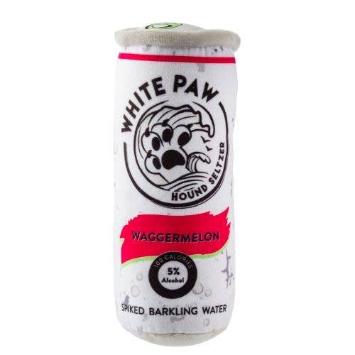White Paw - Waggermelon Squeaker Dog Toy - The Bougie Pet Boutique
