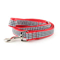 Houndstooth B/W Lead - The Bougie Pet Boutique