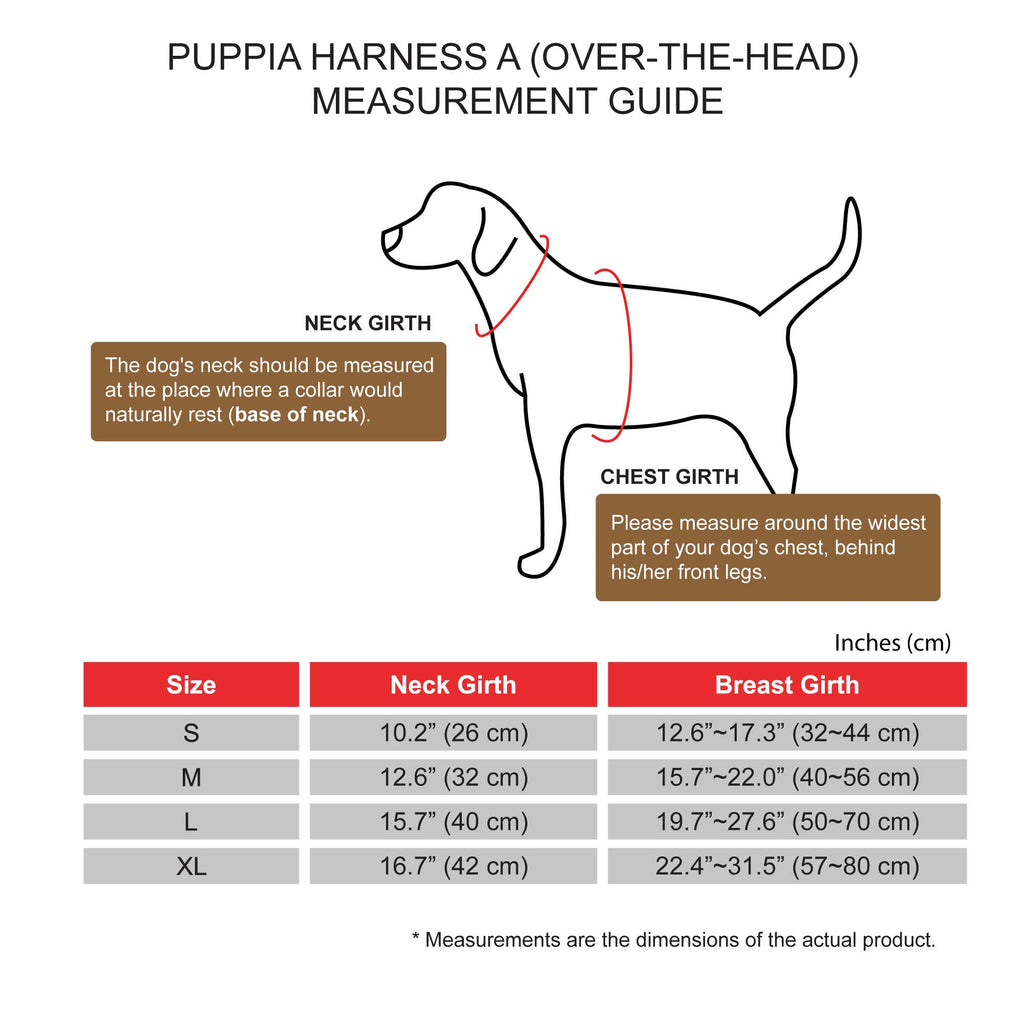 ARDEN DOG HARNESS OVER-THE-HEAD ADJUSTBALE CHECKERED Puppia International Inc.