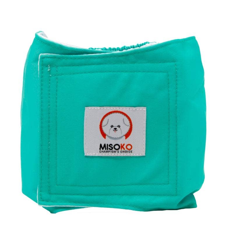 Washable Male Dog Diapers – 3 Pack Adjustable Belly Wraps KIKA USA