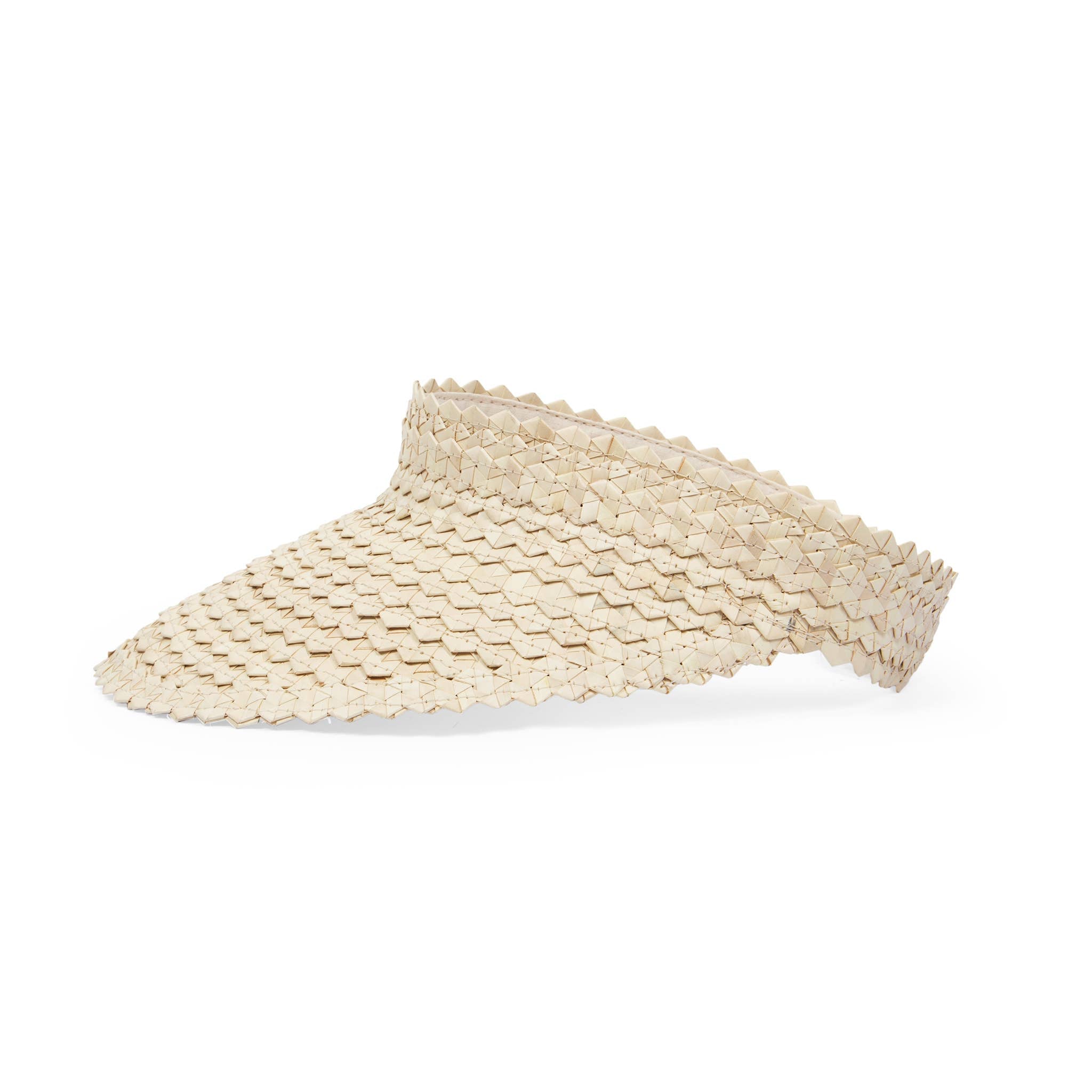 Natural Island Visor Straw Hat The Artisan and Company
