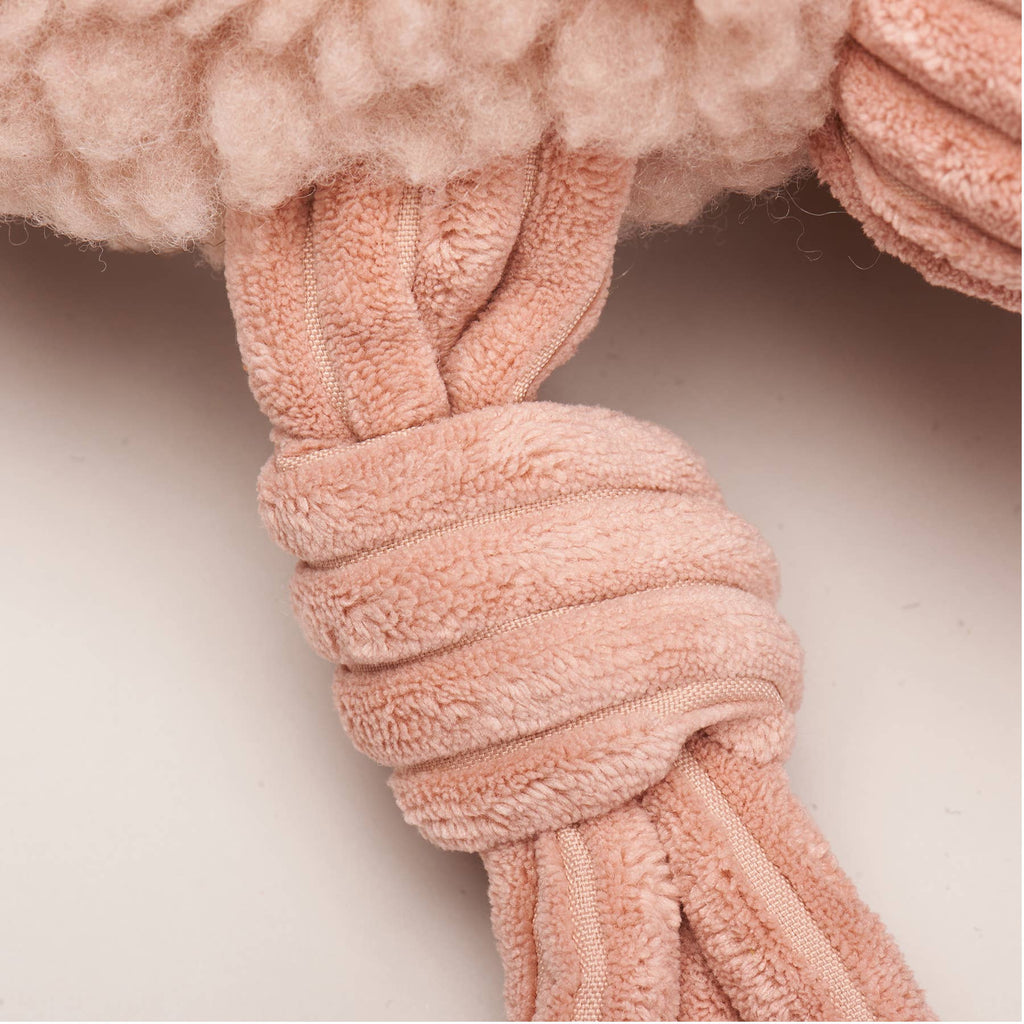 Penelope Pig HuggleFleece® FlufferKnottie™ Plush Dog Toy HuggleGroup