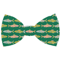 Gone Fishing Dog Bow Tie The Foggy Dog