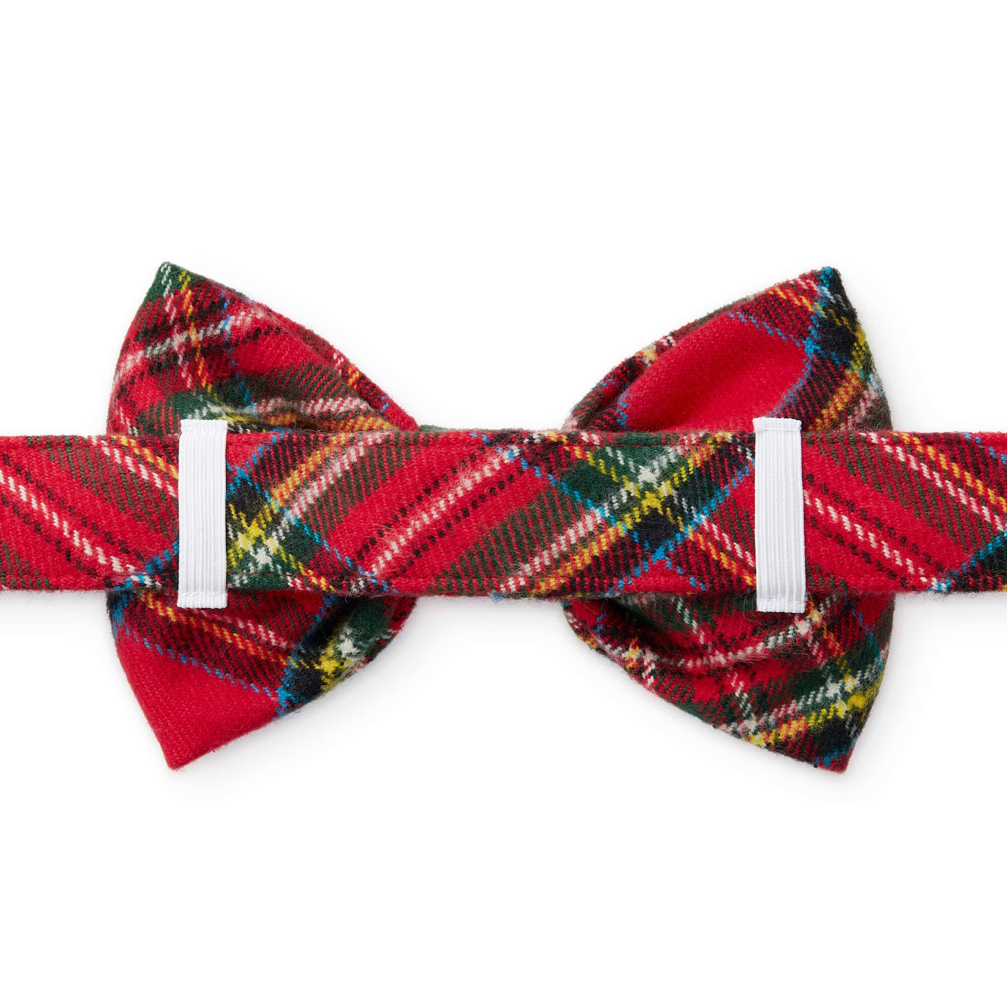 Tartan Plaid Flannel Holiday Dog Bow Tie - The Bougie Pet Boutique