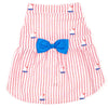 Red Stripe Sailboat Dress