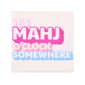 "It's Mahj O'Clock Somewhere" Cocktail Napkins Middle & Main Mahjong