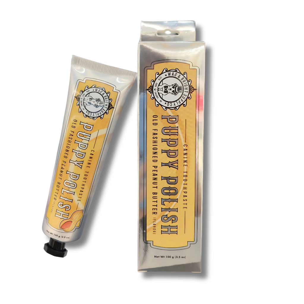 Puppy Polish Toothpaste - Old Fashioned Peanut Butter - The Bougie Pet Boutique