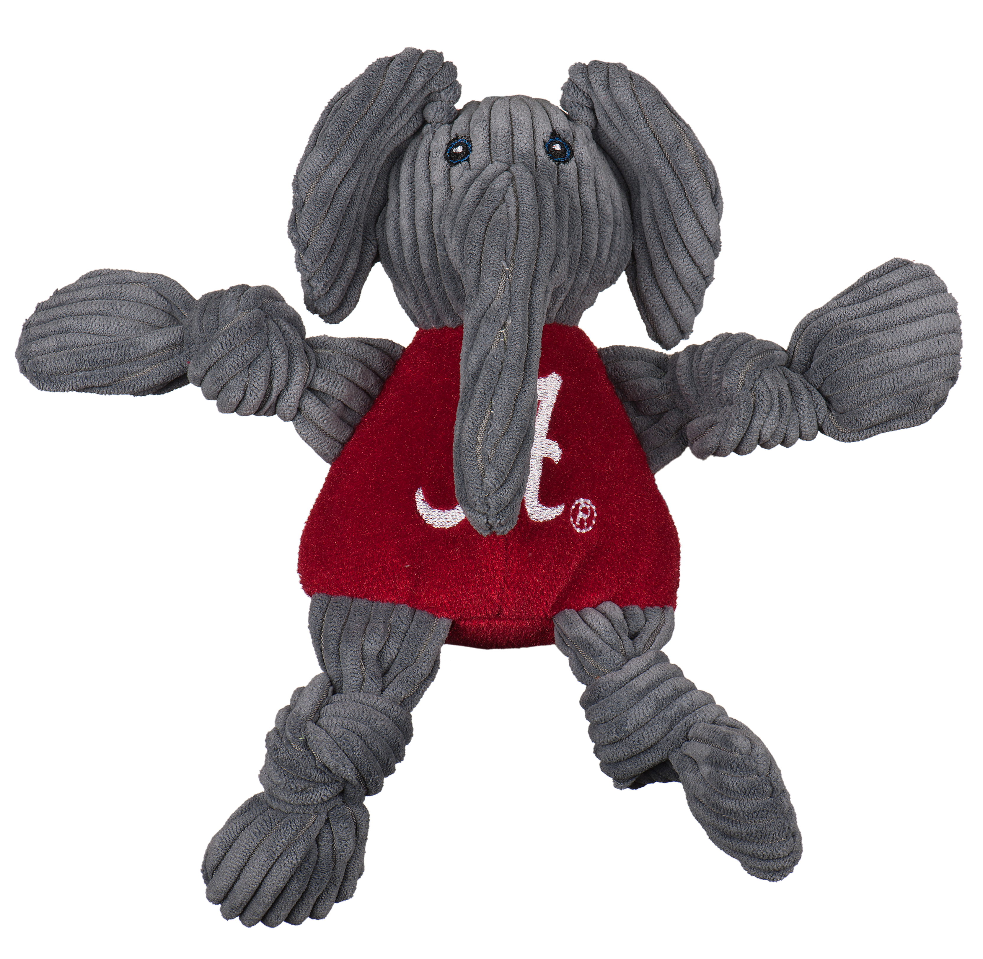 Alabama (U. of), Big Al Mascot Knottie® Plush Dog Toy - The Bougie Pet Boutique