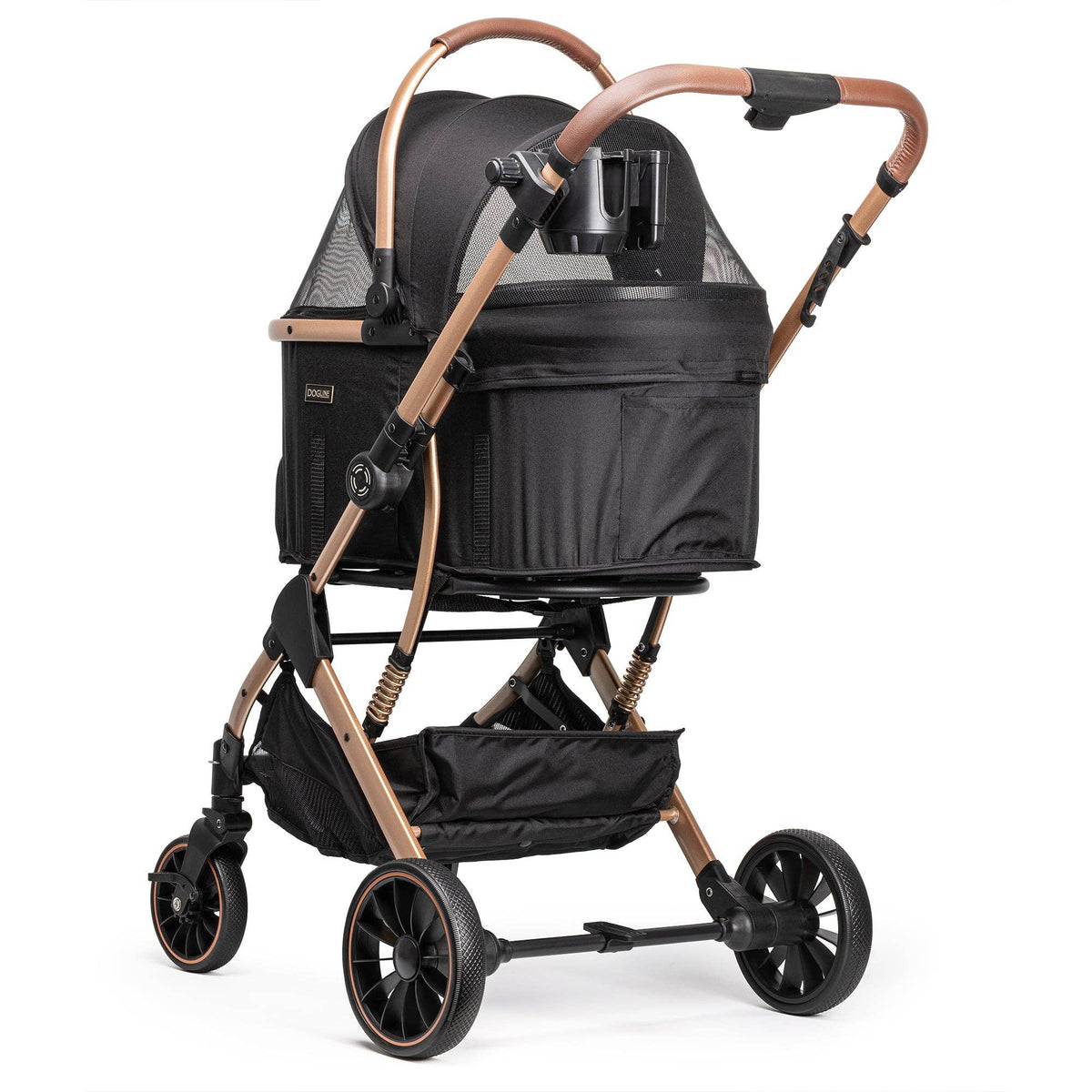 Signature Legacy Pet Stroller + Removable Cradle Dogline
