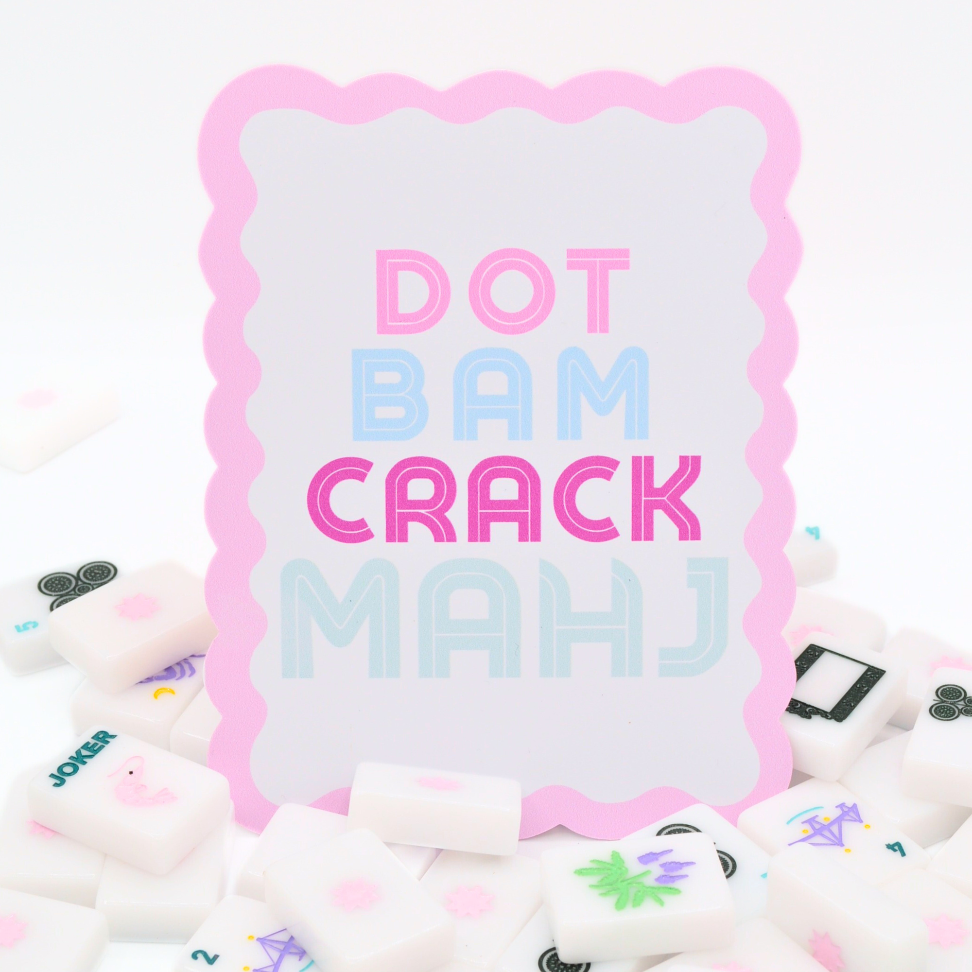 Dot Bam Crack Mahj Shuffler Pair Middle & Main Mahjong