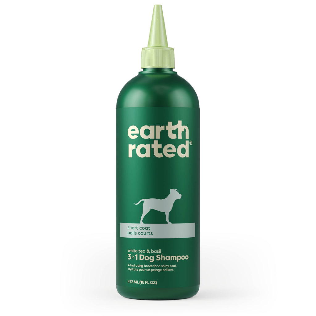 Earth Rated 3 in 1 Dog Shampoo Short Coat 16oz - The Bougie Pet Boutique