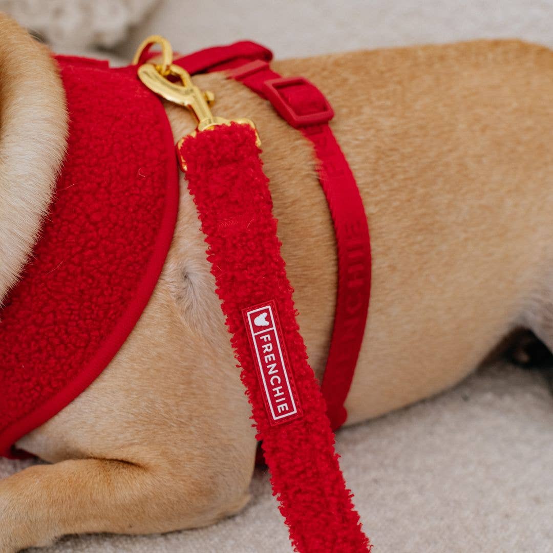 Frenchie Duo Reversible Harness - Teddy Red