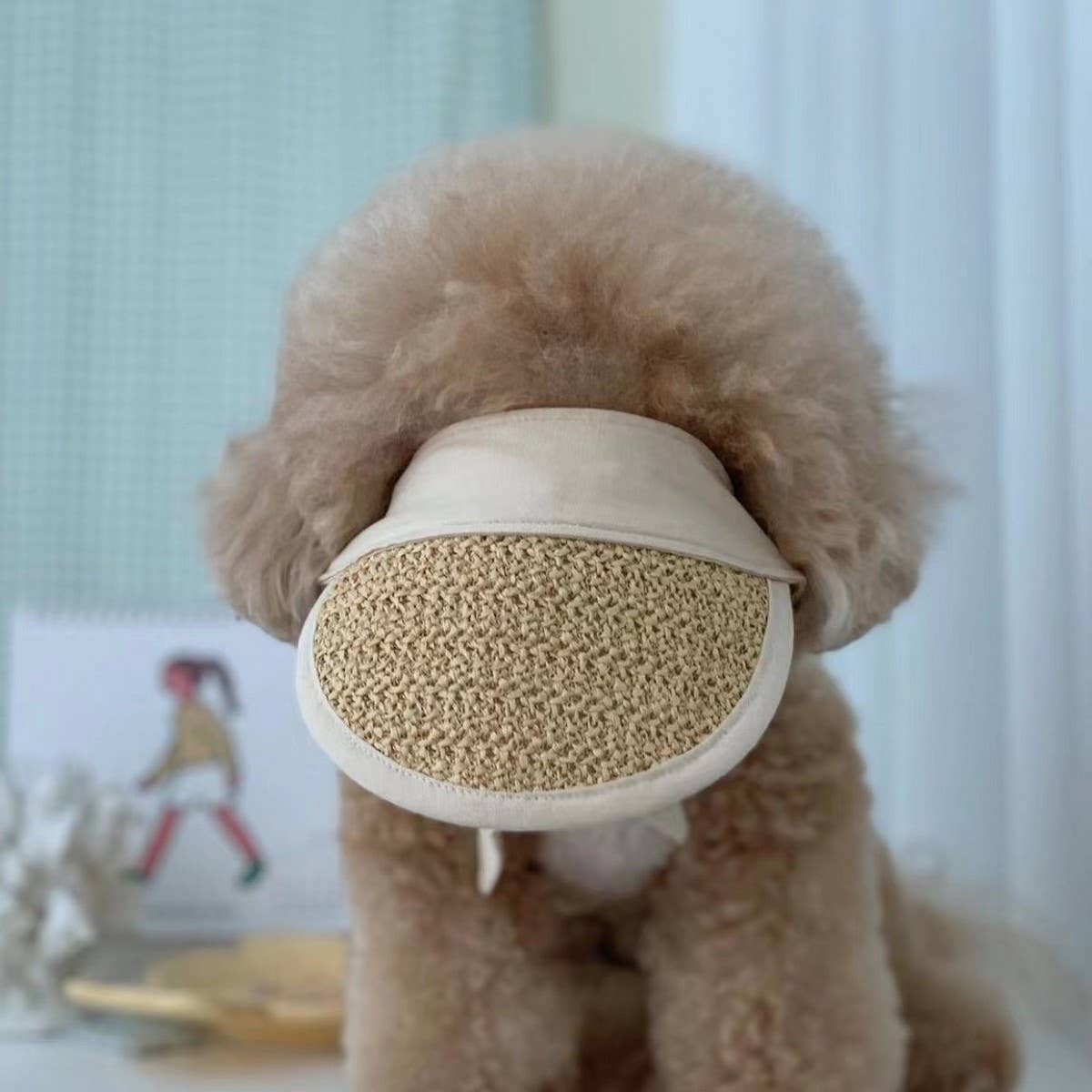 Sun Hat for Small Dogs & Cats – Garden Style_CWAH3709 PAWPAWwholesale