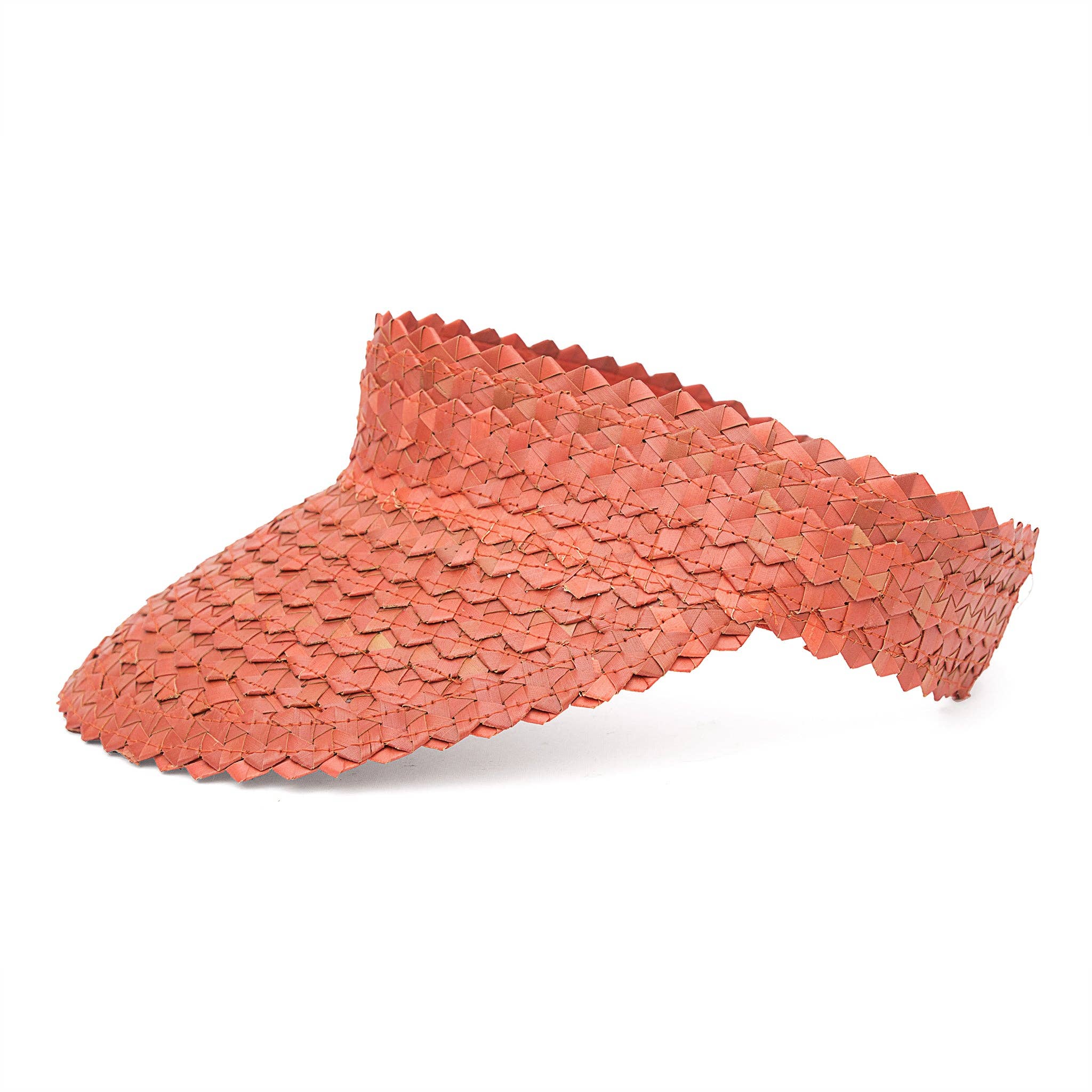 Island Hopper Straw Rattan Visor Hat The Artisan and Company