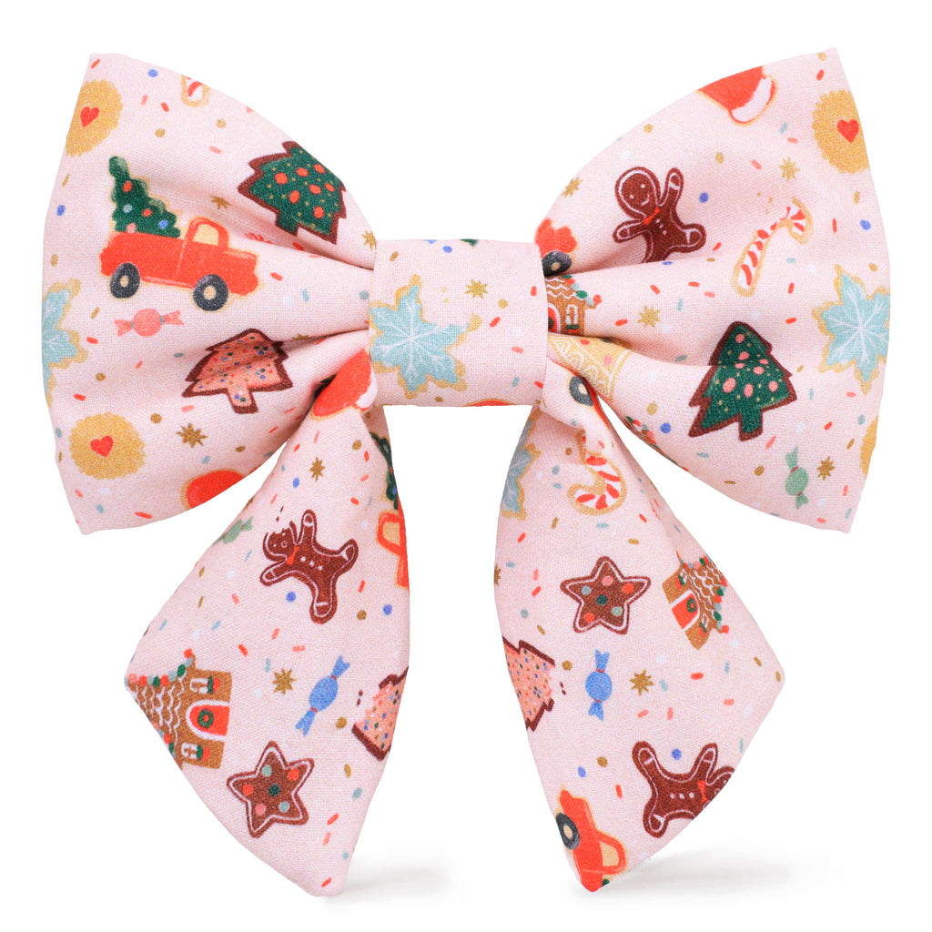 Rifle Paper Co. x TFD Holiday Cookies Lady Dog Bow - The Bougie Pet Boutique