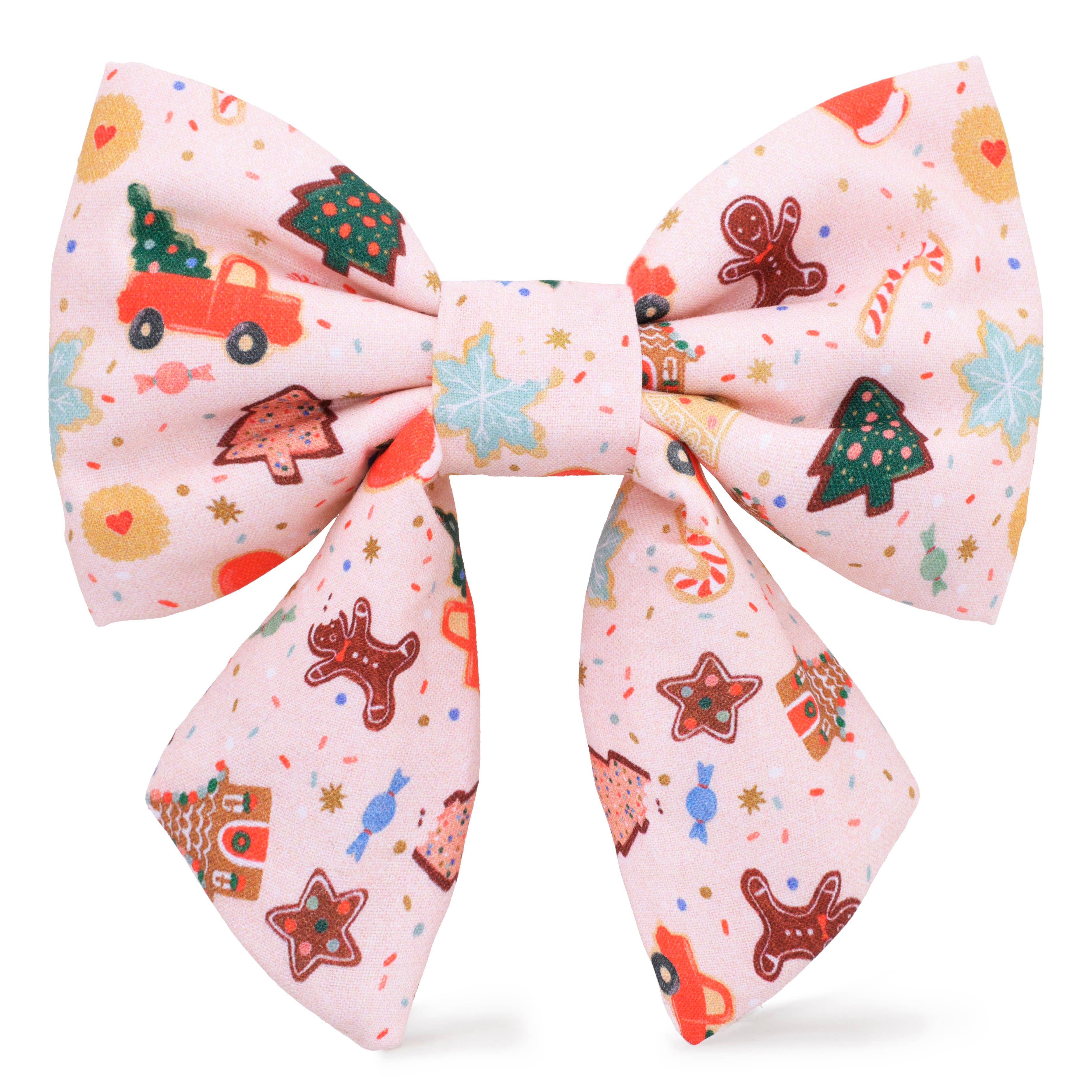 Rifle Paper Co. x TFD Holiday Cookies Lady Dog Bow - The Bougie Pet Boutique