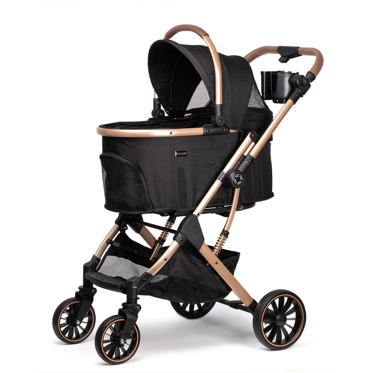 Signature Legacy Pet Stroller + Removable Cradle Dogline