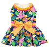 Fiesta Floral Dog Dress with Matching Leash