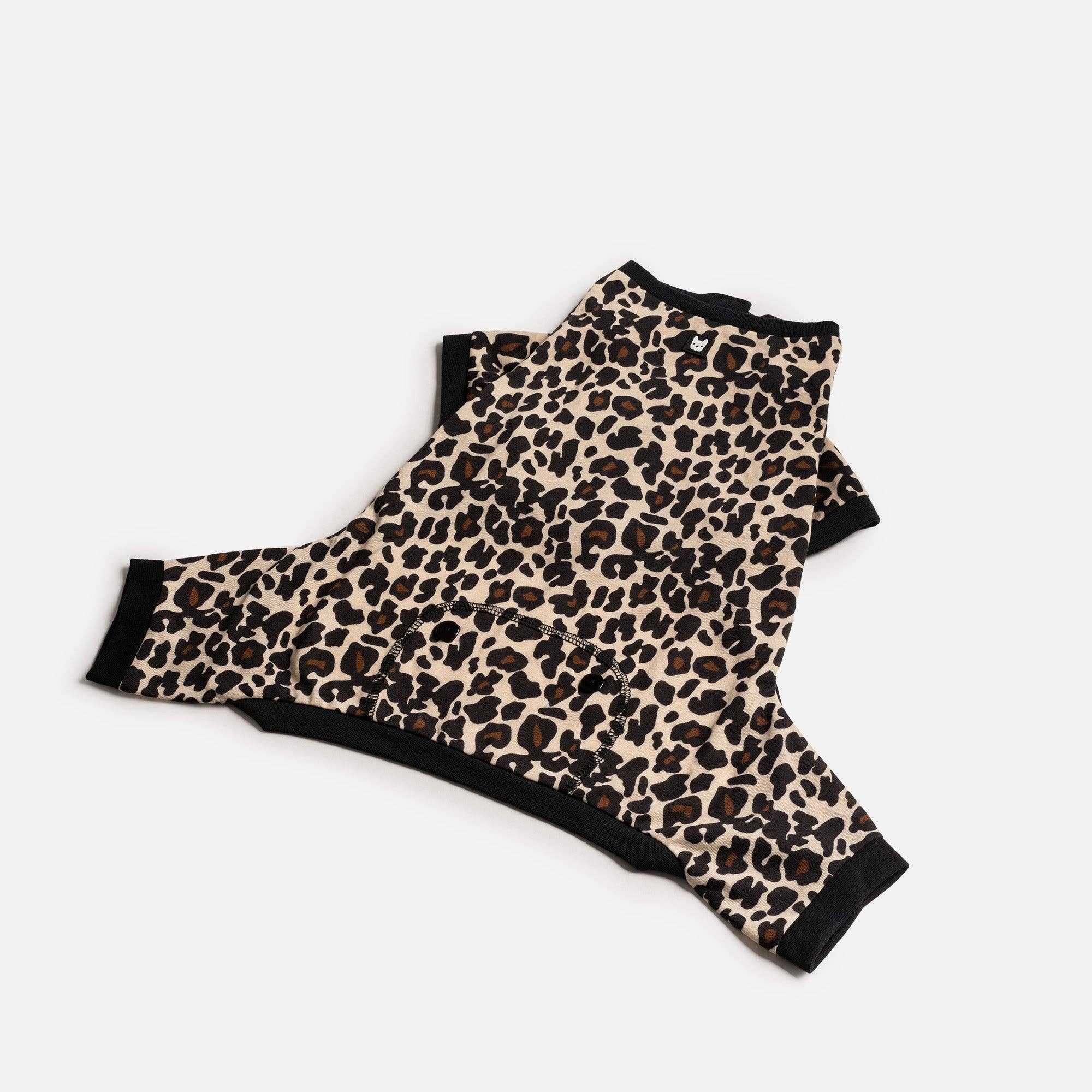 Dog Pajama - Leopard - The Bougie Pet Boutique