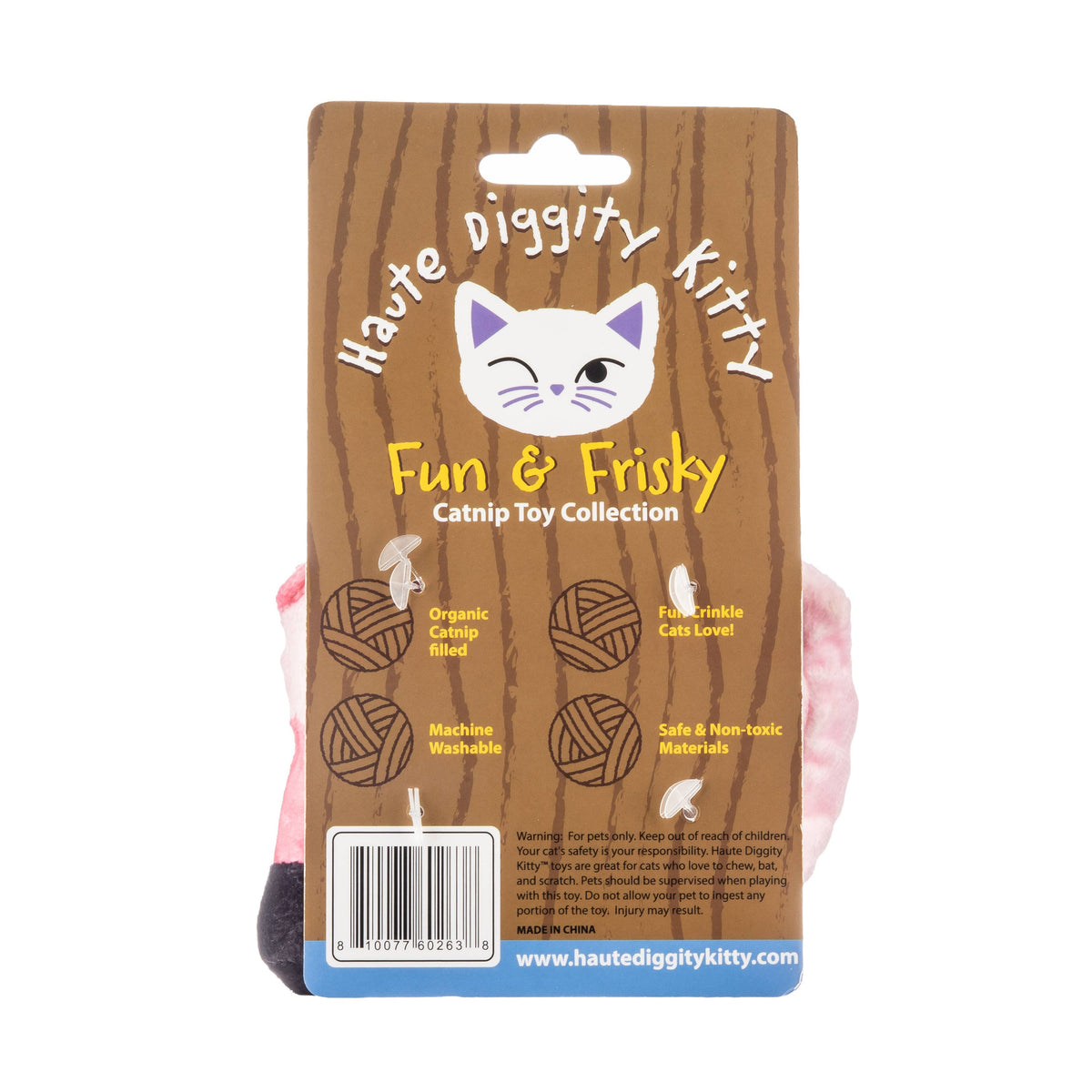 Kitty Cowgirl Western Catnip Cat Toy Haute Diggity Dog