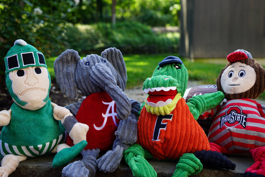 Alabama (U. of), Big Al Mascot Knottie® Plush Dog Toy - The Bougie Pet Boutique