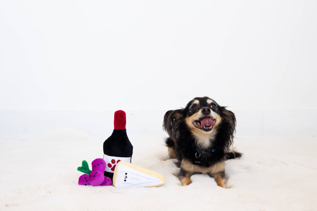 Pawrcuterie Board Dog Toys, Set of 3 - The Bougie Pet Boutique