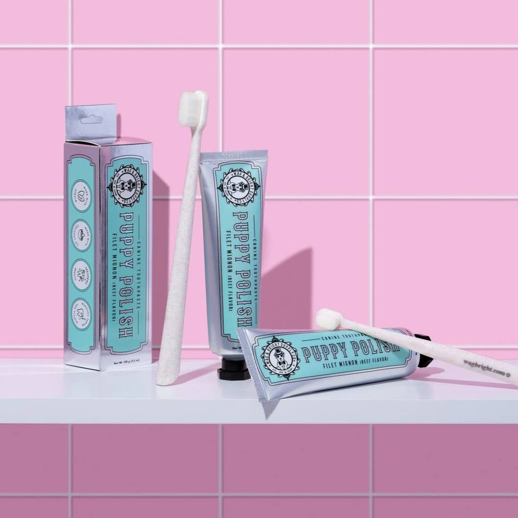 Puppy Polish Toothpaste - Old Fashioned Peanut Butter - The Bougie Pet Boutique