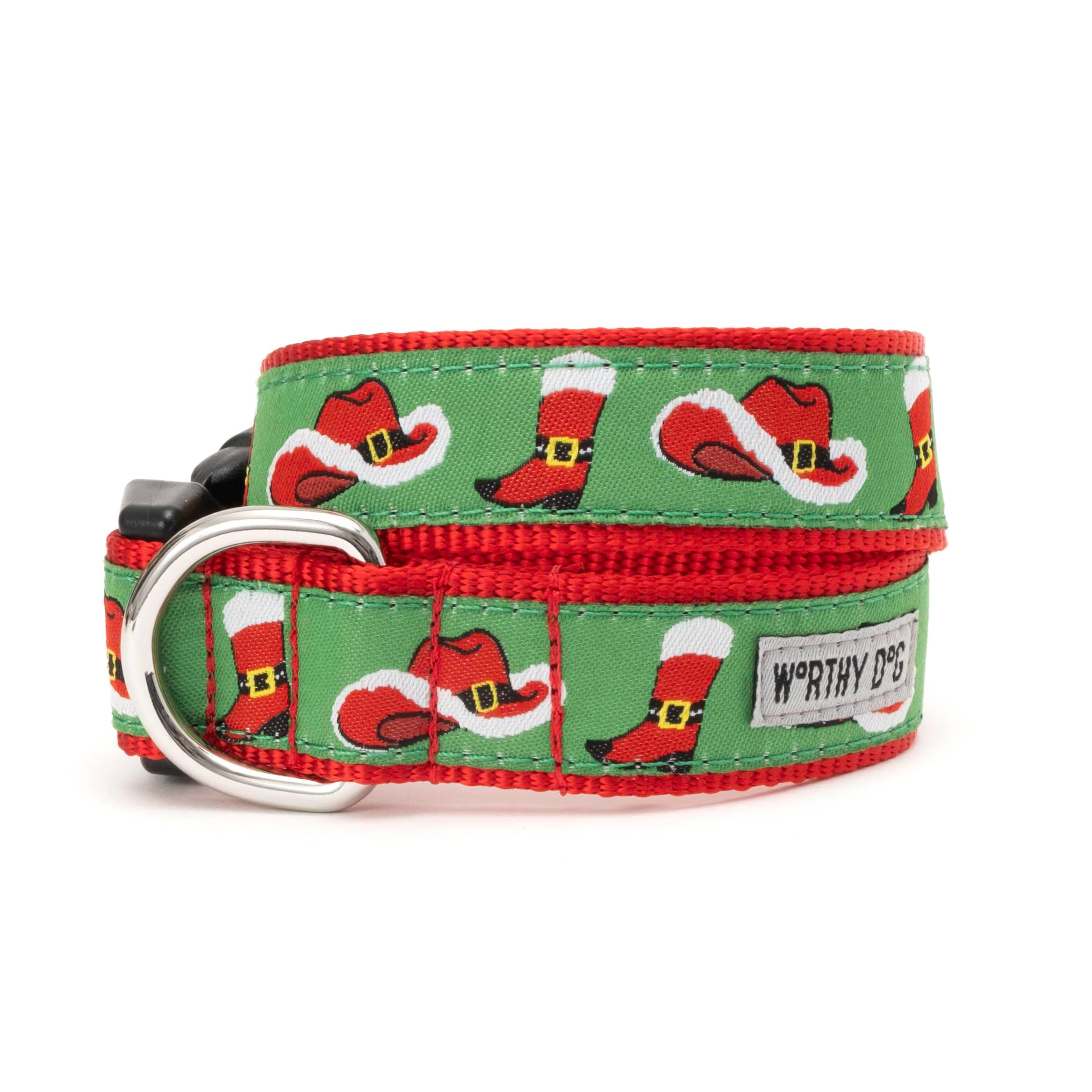 Cowboy Christmas Dog Collar - The Bougie Pet Boutique