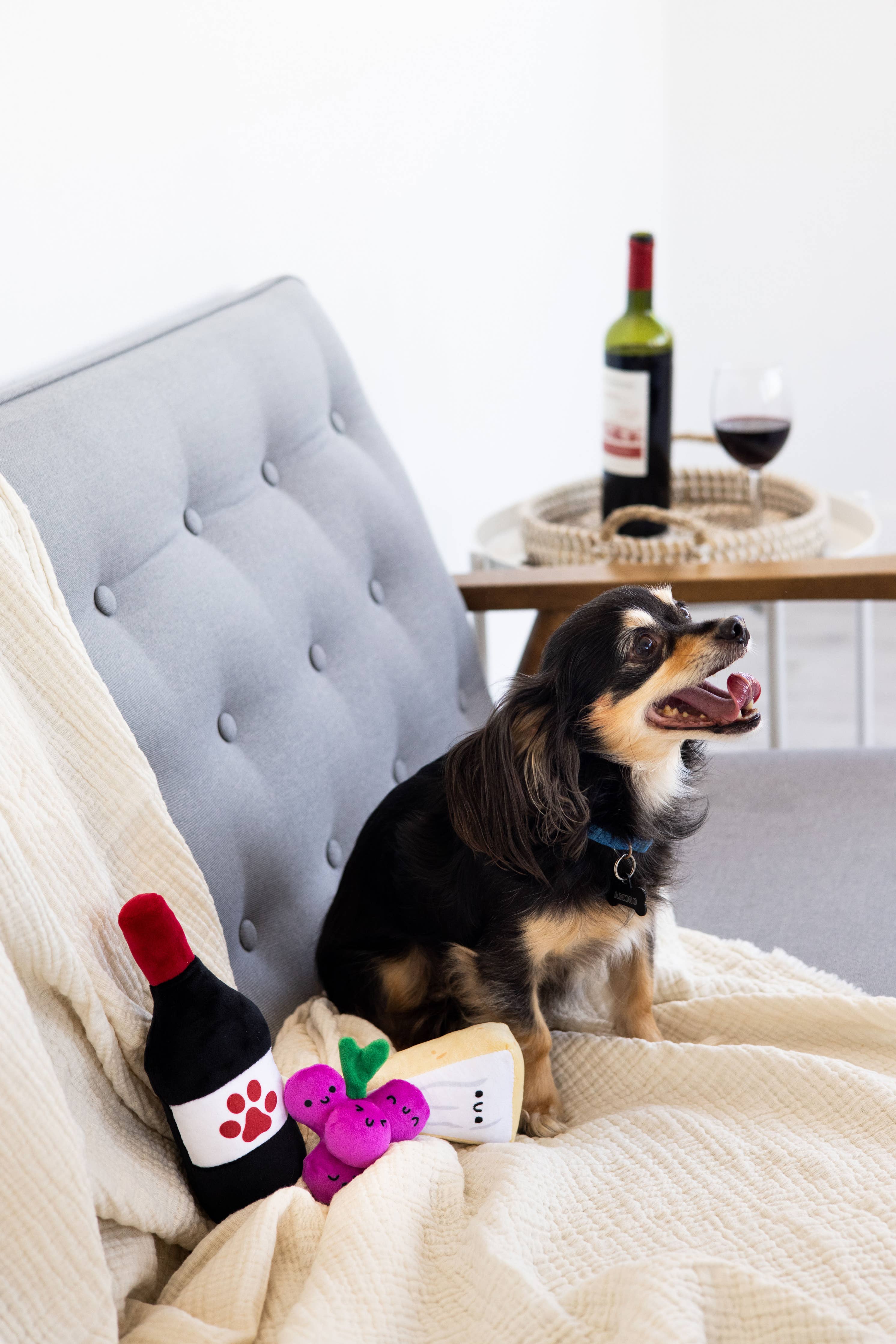 Pawrcuterie Board Dog Toys, Set of 3 - The Bougie Pet Boutique