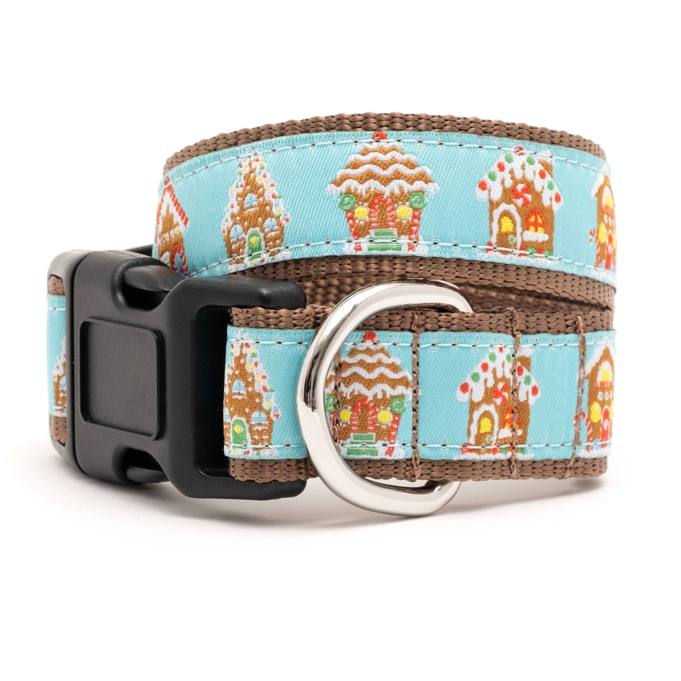 Gingerbread Houses Collar - The Bougie Pet Boutique