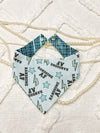 Handsome AF Snap-On Reversible Dog Bandana, Curved Neck StellaLoo