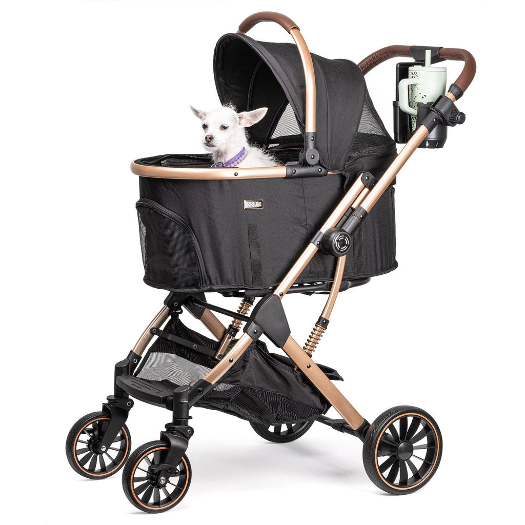 Signature Legacy Pet Stroller + Removable Cradle Dogline