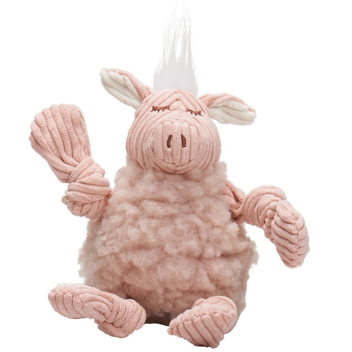 Penelope Pig HuggleFleece® FlufferKnottie™ Plush Dog Toy HuggleGroup