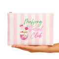 Mahjong Pouch | Mahjong Social Club Mahjong gift Tyvek Aspen Lane