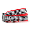 Houndstooth B/W Collar - The Bougie Pet Boutique