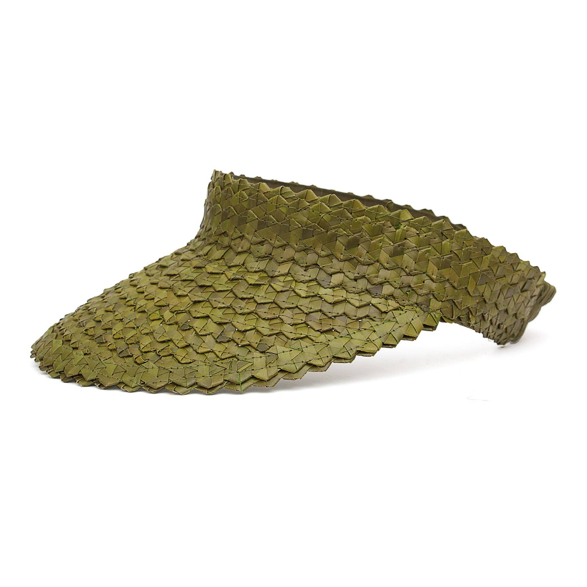 Island Hopper Straw Rattan Visor Hat The Artisan and Company